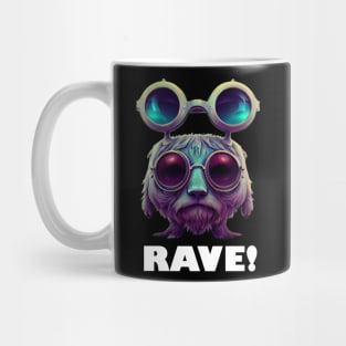 Techno T-Shirt - Rave Organism - Catsondrugs.com - Techno, rave, edm, festival, techno, trippy, music, 90s rave, psychedelic, party, trance, rave music, rave krispies, rave flyer T-Shirt T-Shirt T-Shirt Mug